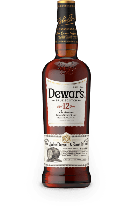 Bottle Dewars Ancestor